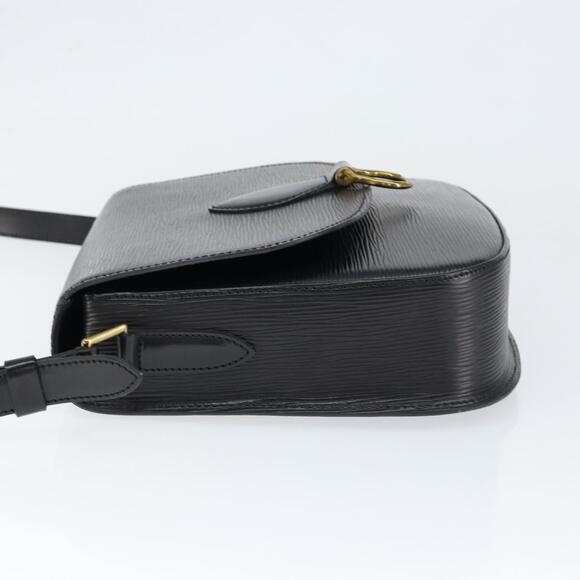 LOUIS VUITTON Epi Saint Cloud GM Shoulder Bag Black Noir M52192 LV Auth 149184 - Picture 4 of 16